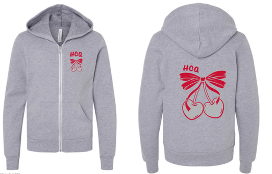 Full Zip Softstyle Cherry Sweatshirt